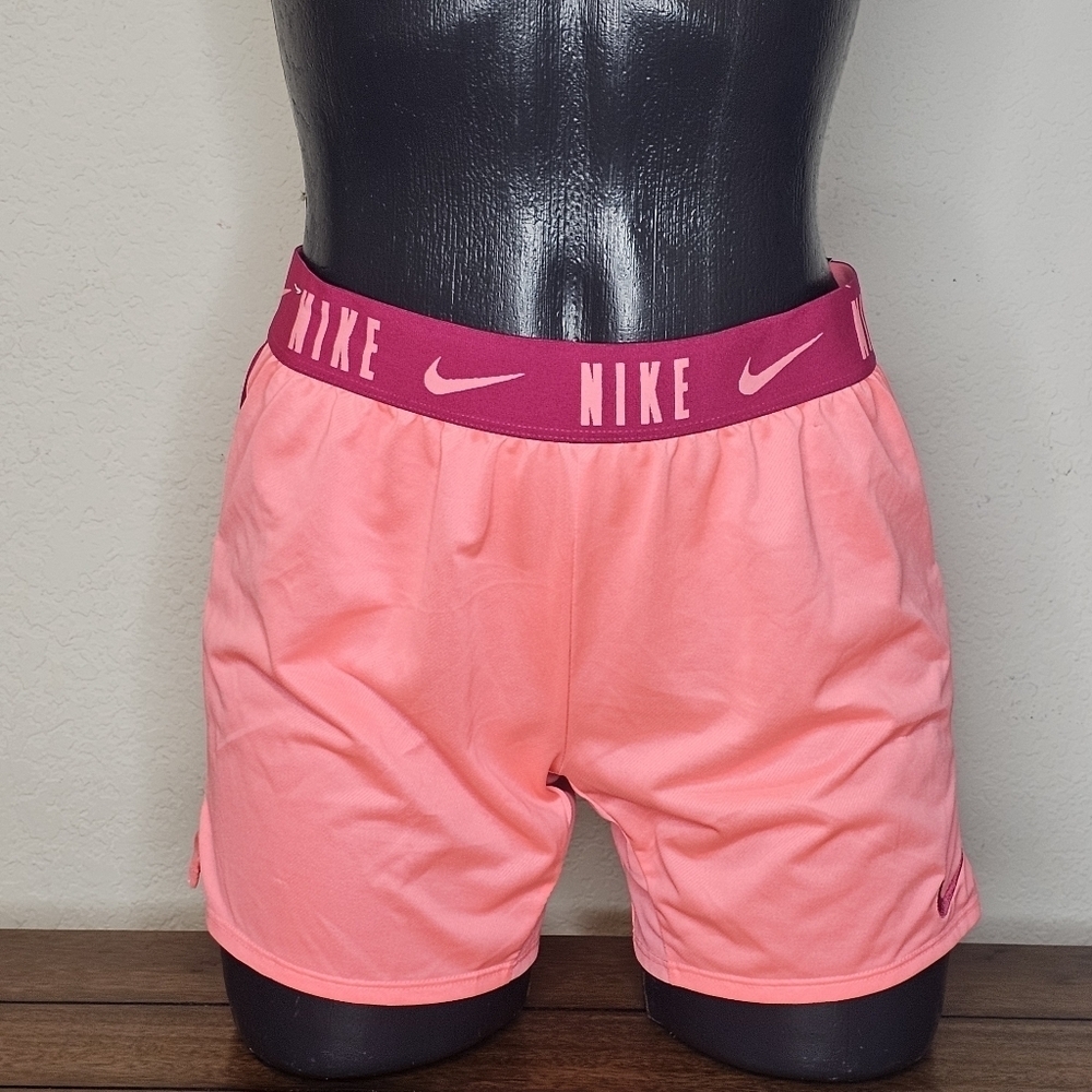 Nike Big Girls Pink Athletic Shorts